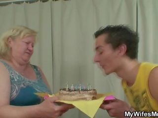 Tyňkyja mother inlaw lures him into x rated film